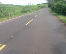 O Governo do Estado está realizando melhorias em duas rodovias na região de Umuarama, Noroeste do Paraná. As obras são executadas pelo Departamento de Estradas de Rodagem do Paraná (DER/PR). O investimento é de R$ 9,5 milhões. Foto:DER