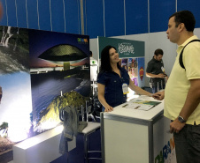 A Paraná Turismo participou nesta terça feira (10) do Encontro Comercial Braztoa Rio de Janeiro 2020, evento exclusivo para agentes de viagens que aconteceu no Centro de Convenções Sul América no Rio de Janeiro. O painel de abertura teve como tema “Qual é o futuro que você vê? O futuro é agora!”. Foto: Paraná Turismo