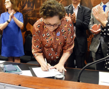 As Secretarias de Estado da Saúde e da Segurança Pública e Administração Penitenciária do Paraná renovam termo de cooperação técnica para o atendimento integral e humanizado às pessoas em situação de violência sexual. Foto: Antonio Américo/SESA