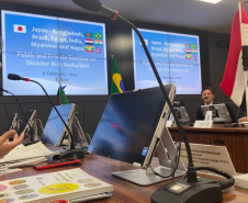 Estado planeja metodologia para redução de desastres. Como parte desse planejamento, a geóloga Fabiane Acordes, da Defesa Civil do Paraná, representou o Estado no curso Redução de Riscos em Desastres, promovido pela Agência Internacional de Cooperação do Japão (Jica - Japan International Cooperation Agency), na cidade de Kobe, entre janeiro e fevereiro deste ano. A ideia é replicar a expertise dos japoneses em prevenção em nível local. Foto: Defesa Civil