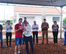 O projeto teve um investimento de R$ 2,8 milhões em recursos do FGTS em uma parceria do Governo do Estado com o Governo Federal e a prefeitura. Residencial recebeu também obras de calçamento com acessibilidade, sinalização viária e paisagismo. 