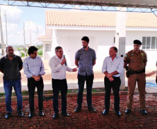 O projeto teve um investimento de R$ 2,8 milhões em recursos do FGTS em uma parceria do Governo do Estado com o Governo Federal e a prefeitura. Residencial recebeu também obras de calçamento com acessibilidade, sinalização viária e paisagismo. 