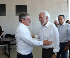 O município de Francisco Beltrão, no Sudoeste do Paraná, vai receber um condomínio do idoso, do programa Viver Mais Paraná, desenvolvido pelo Governo do Estado. O empreendimento foi confirmado nesta sexta-feira (13) pelo vice-governador Darci Piana, dentro da agenda de transferência da sede administrativa do Governo do Estado para o município. 