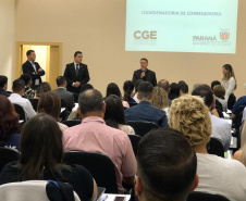 A Controladoria-Geral do Estado (CGE) promoveu a primeira capacitação sobre Processo Administrativo Disciplinar (PAD). As orientações foram dadas pela Coordenadoria de Corregedoria a servidores de órgãos e entidades do Poder Executivo, que trabalham em áreas correcionais. Foto: CGE