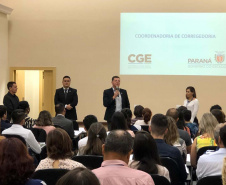 A Controladoria-Geral do Estado (CGE) promoveu a primeira capacitação sobre Processo Administrativo Disciplinar (PAD). As orientações foram dadas pela Coordenadoria de Corregedoria a servidores de órgãos e entidades do Poder Executivo, que trabalham em áreas correcionais. Foto: CGE