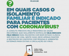 A informação de qualidade é ainda uma das melhores armas para se prevenir contra o coronavírus. Pensando nisso, o Governo do Paraná lançou uma campanha com orientações sobre os métodos de prevenção, para evitar a propagação do vírus e também para tranquilizar a população. Todo o conteúdo está disponível no site www.coronavirus.pr.gov.br.