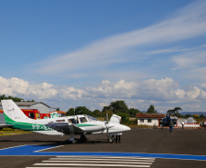 Governo coloca frota de aeronaves à disposição da Saúde. Foto: Gilson Abreu/AEN
