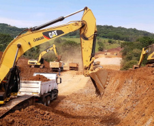 Governo retoma as obras do Contorno Noroeste de Francisco Beltrão. Foto:DER