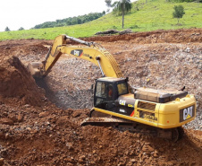 Governo retoma as obras do Contorno Noroeste de Francisco Beltrão. Foto:DER