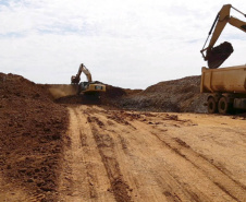 Governo retoma as obras do Contorno Noroeste de Francisco Beltrão. Foto:DER