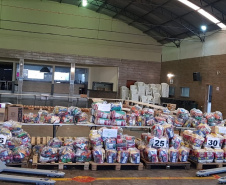 As doações vão para as entidades cadastradas no Nota Paraná ou no aplicativo Paraná Solidário..Foto:SEJUF