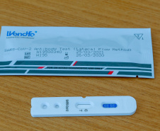 Governo distribui mais 178 mil testes rápidos aos municípios
