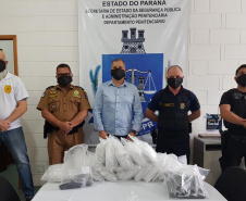 Produção de equipamentos de proteção individual em presídios do Paraná passa de 330 mil unidades
.Foto: Depen