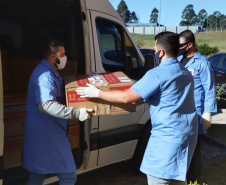 Copel repassa ao Lacen 200 mil kits para testes da Covid.