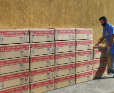 Copel repassa ao Lacen 200 mil kits para testes da Covid.