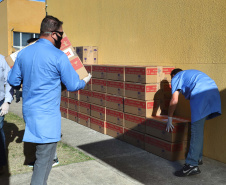 Copel repassa ao Lacen 200 mil kits para testes da Covid.