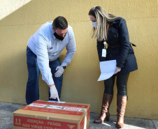Copel repassa ao Lacen 200 mil kits para testes da Covid.