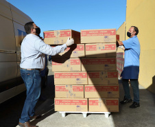Copel repassa ao Lacen 200 mil kits para testes da Covid.