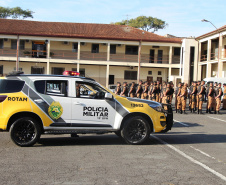 Eixos comerciais da Capital recebem reforço de policiamento com a Operação Pagamento. Foto: Soldado Fernando Chauchuti