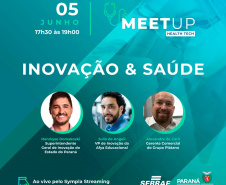 Inovação e saúde são temas de conversa nesta sexta-feira