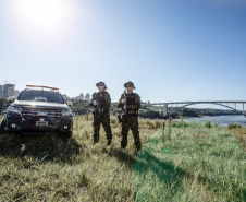 BPFron completa oito anos de atuação com mais de 66 toneladas de drogas apreendidas. Foto:SESP