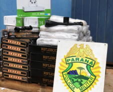 BPFron completa oito anos de atuação com mais de 66 toneladas de drogas apreendidas. Foto:SESP