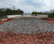 Nova ponte viabiliza importante eixo de crescimento de União da Vitória. Foto: José Fernando Ogura/AEN