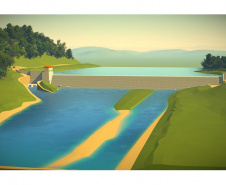 Engenharia da Copel conclui projeto básico da Usina Salto Grande . Imagem: Copel