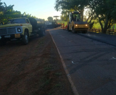 Rodovias entre Wenceslau Braz e Santana do Itararé recebem melhorias. Foto:DER