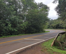 Governo planeja obras de correção na PR-484 e PR-562, no Oeste. Foto:DER