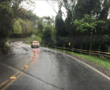 Governo planeja obras de correção na PR-484 e PR-562, no Oeste. Foto:DER