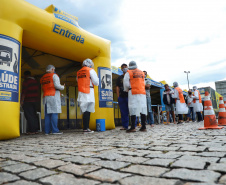 Ação de saúde nas estradas já atendeu mais de 8,5 mil caminhoneiros. Foto:José Fernando Ogura/AEN