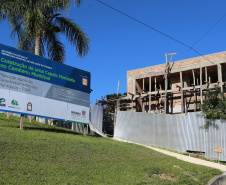 A Secretaria de Desenvolvimento Urbano e Obras Públicas está investindo R$ 273 mil para a construção da nova capela mortuária do município (o prédio original é de 1996), além de R$ 370 mil para o novo muro e uma rampa de acesso ao cemitério. Foto: Geraldo Bubniak/AEN