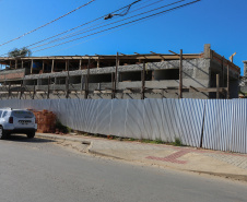 A Secretaria de Desenvolvimento Urbano e Obras Públicas está investindo R$ 273 mil para a construção da nova capela mortuária do município (o prédio original é de 1996), além de R$ 370 mil para o novo muro e uma rampa de acesso ao cemitério. Foto: Geraldo Bubniak/AEN