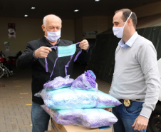 Presos do Paraná trabalham para ajudar no combate à pandemia. Foto:Depen