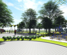 Parque Urbano de Terra Rica. Foto:SEDEST