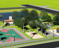 Parque Urbano de Terra Rica. Foto:SEDEST