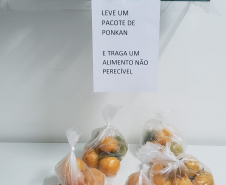 Empregados da Sanepar em União da Vitória encontraram um jeito de continuar sendo solidários mesmo durante a pandemia