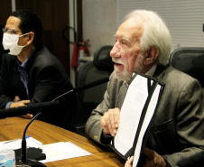 Sociedade poderá participar do Plano Estadual de Segurança Pública.A ferramenta foi lançada nesta segunda-feira (20), em uma videoconferência com a participação do vice-governador Darci Piana; do presidente da Fiep, Carlos Walter; do secretário estadual de Segurança Pública, Romulo Marinho; e de representantes de outras entidades envolvidas na elaboração do plano. Foto:SESP