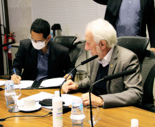Sociedade poderá participar do Plano Estadual de Segurança Pública.A ferramenta foi lançada nesta segunda-feira (20), em uma videoconferência com a participação do vice-governador Darci Piana; do presidente da Fiep, Carlos Walter; do secretário estadual de Segurança Pública, Romulo Marinho; e de representantes de outras entidades envolvidas na elaboração do plano. Foto:SESP
