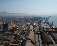 Área de apoio logístico será licitada no Porto de Paranaguá. Foto: Portos do Paraná