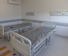 Em fase final de construção, o Hospital Regional de Guarapuava   será destinado exclusivamente para o tratamento de pacientes da Covid-19 por meio do Sistema Único de Saúde (SUS). Após a pandemia, a estrutura de Guarapuava atuará como referência para Urgência e Emergência.Foto: Geraldo Bubniak/AEN