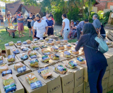 Porto faz segunda entrega de cestas às comunidades das ilhas
.Foto:Pierpaolo Nota