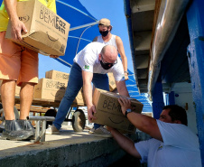 Porto faz segunda entrega de cestas às comunidades das ilhas
.Foto:Pierpaolo Nota