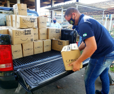 Porto faz segunda entrega de cestas às comunidades das ilhas
.Foto:Pierpaolo Nota