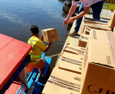 Porto faz segunda entrega de cestas às comunidades das ilhas
.Foto:Pierpaolo Nota