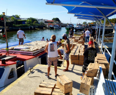 Porto faz segunda entrega de cestas às comunidades das ilhas
.Foto:Pierpaolo Nota