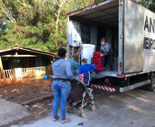 Famílias são realocadas de áreas de risco para casas populares
. Foto: Assessoria / Prefeitura de São Miguel do Iguaçu)