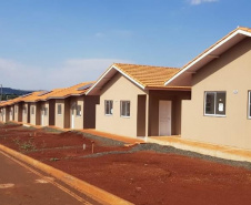 Famílias são realocadas de áreas de risco para casas populares
. Foto: Assessoria / Prefeitura de São Miguel do Iguaçu)