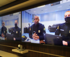 A Secretaria da Justiça, Família e Trabalho do Paraná transmitiu nesta quinta-feira, uma “Live” apresentando o 4º Seminário de Enfrentamento ao Tráfico de Pessoas. FOTO:SEJUF